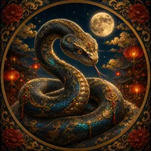 Ilustración del Serpiente