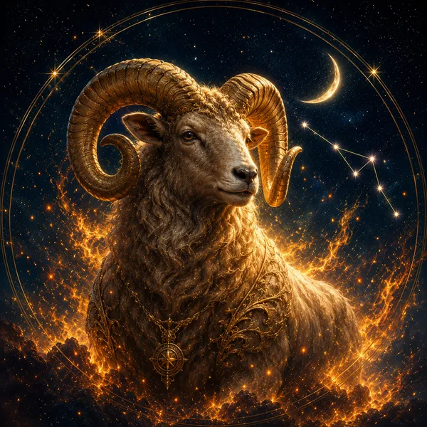 Ilustración de Aries