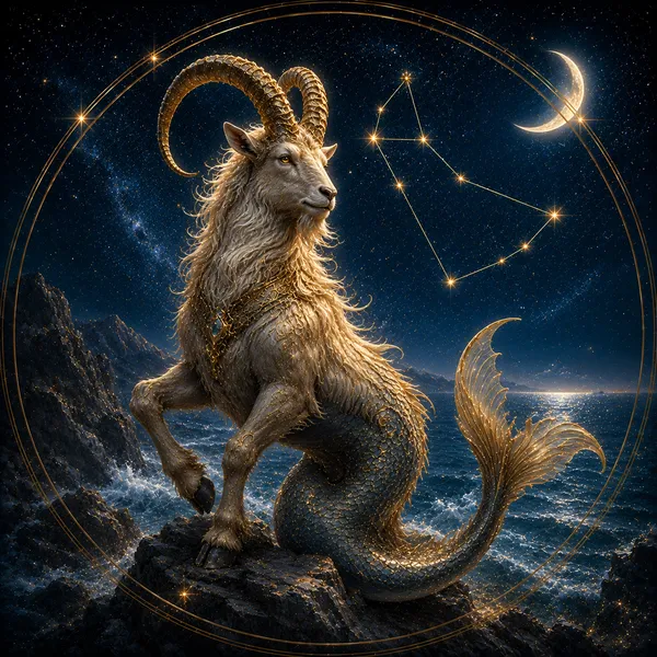 Ilustración de Capricornio