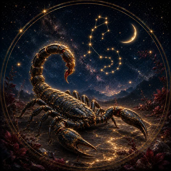 Ilustración de Escorpio