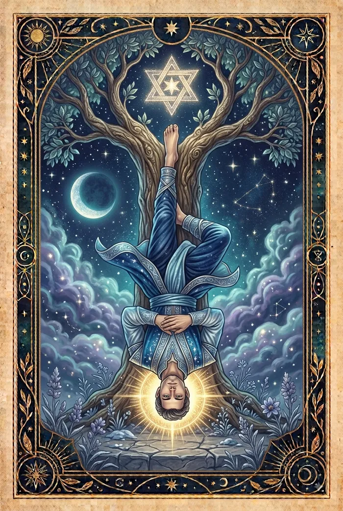El Colgado — carta del Tarot