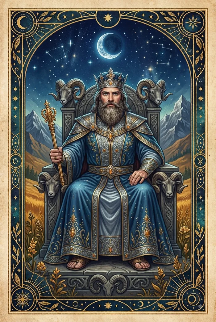 El Emperador — carta del Tarot