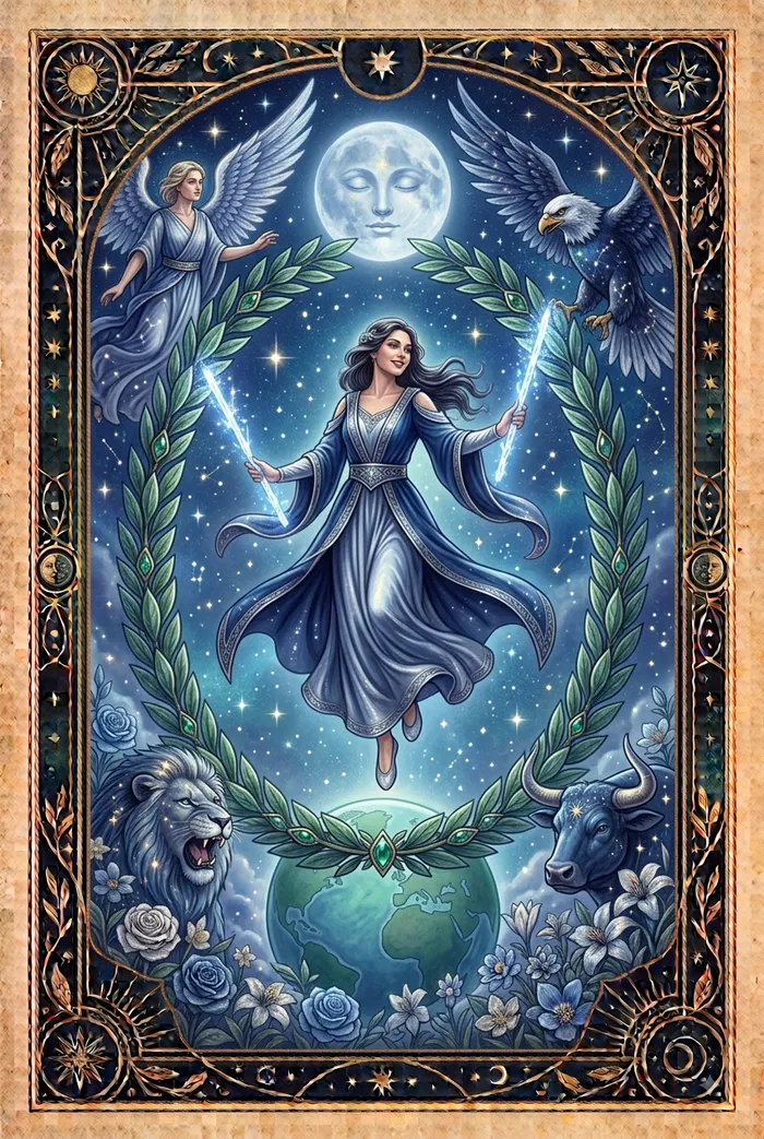 El Mundo — carta del Tarot