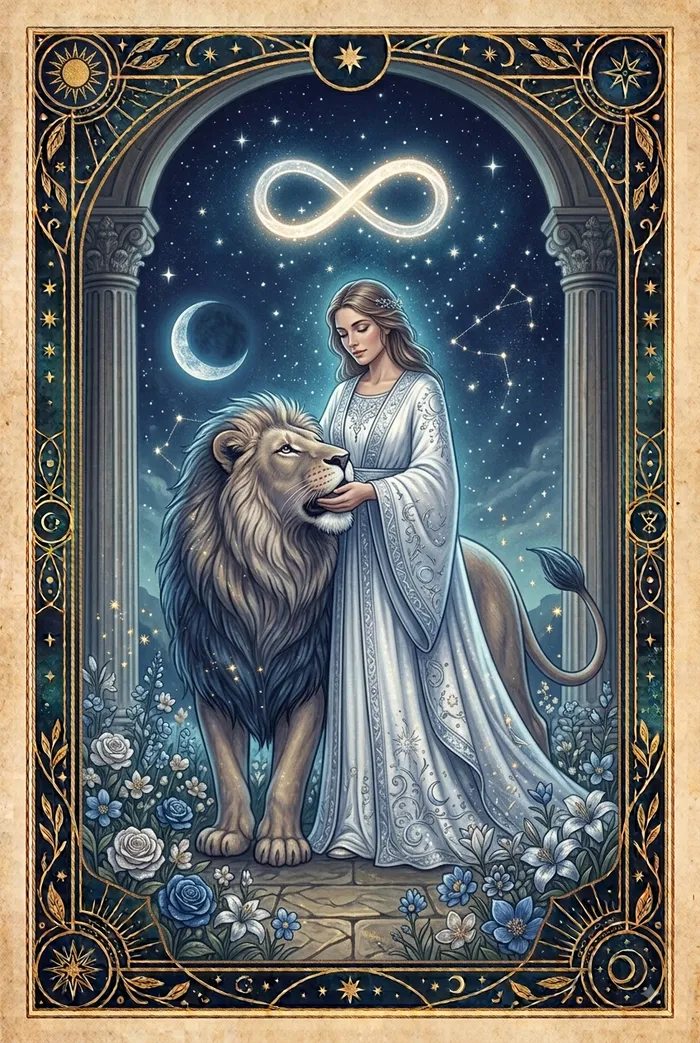 La Fuerza — carta del Tarot