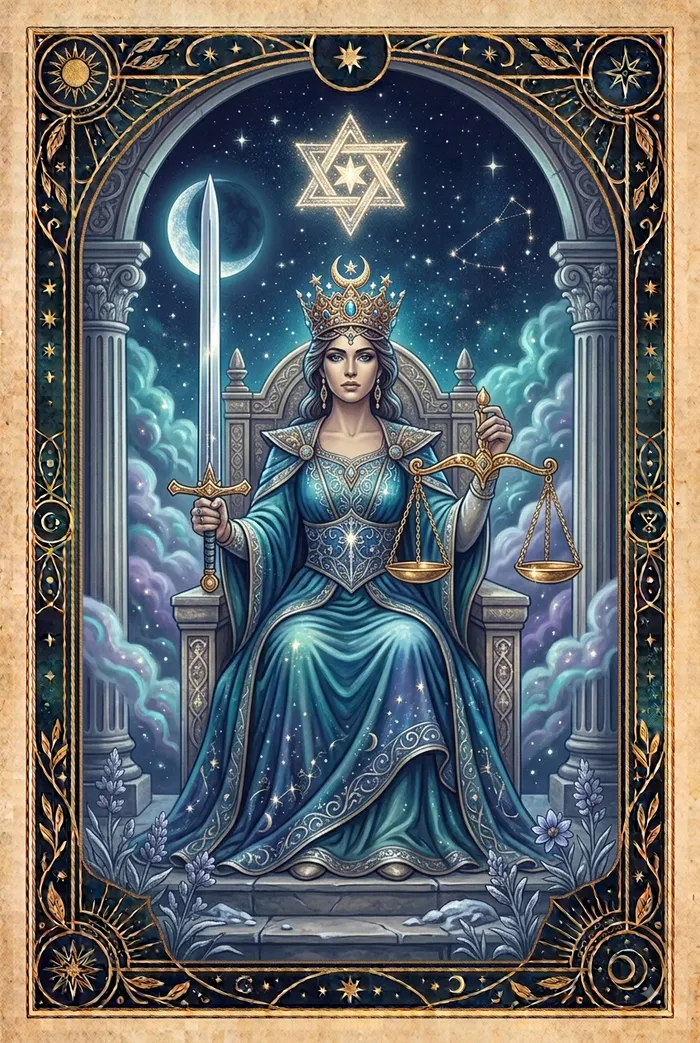 La Justicia — carta del Tarot