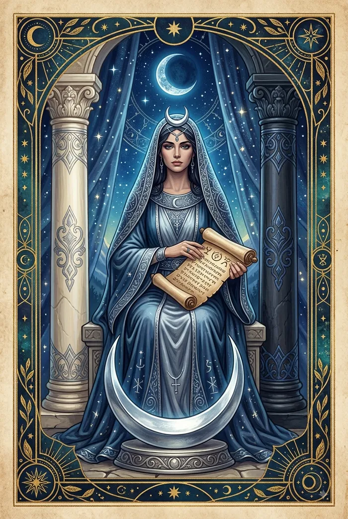 La Sacerdotisa — carta del Tarot