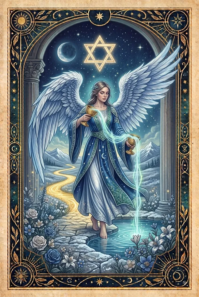 La Templanza — carta del Tarot