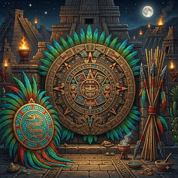 Ilustración de Ácatl