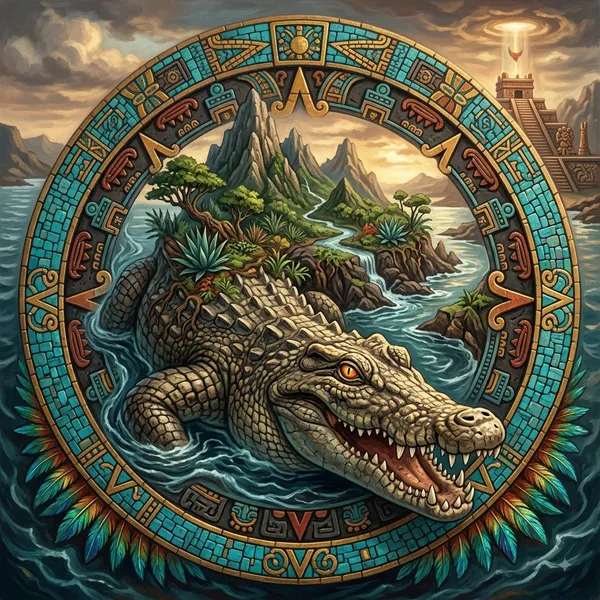 Ilustración de Cipactli