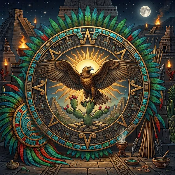 Ilustración de Cuauhtli