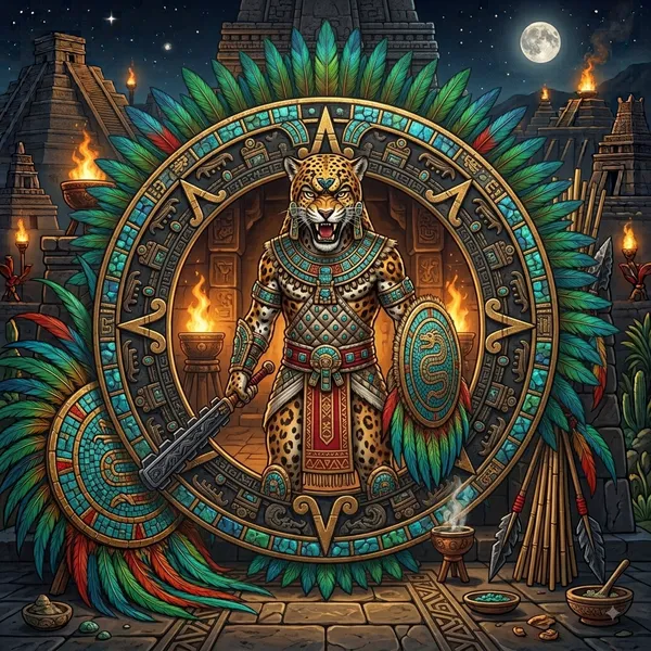 Ilustración de Océlotl