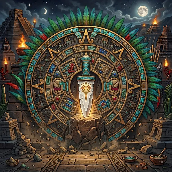 Ilustración de Técpatl