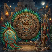 Ilustración de Ácatl