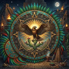 Ilustración de Cuauhtli