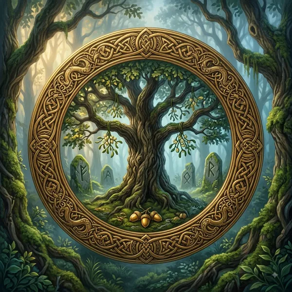 Ilustración de Roble