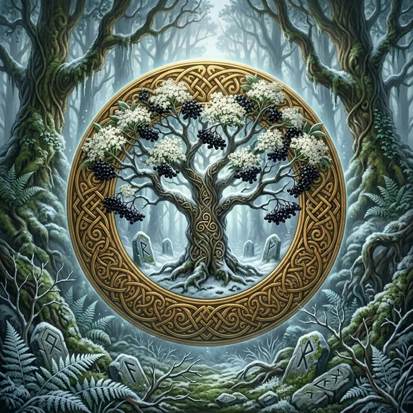 Ilustración de Saúco