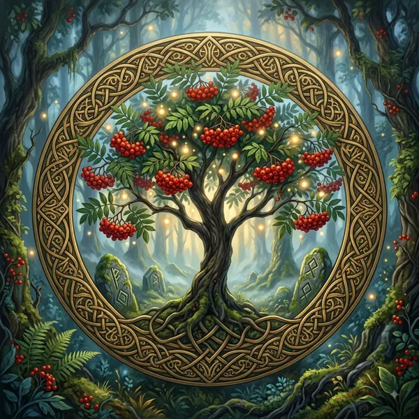 Ilustración de Serbal