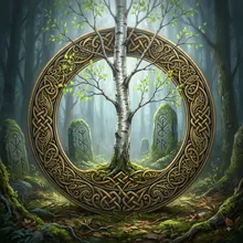 Ilustración de Abedul