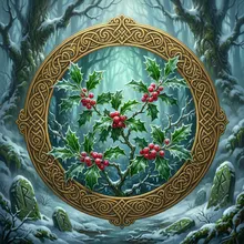 Ilustración de Acebo