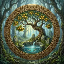 Ilustración de Avellano