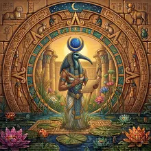 Ilustración de Thot