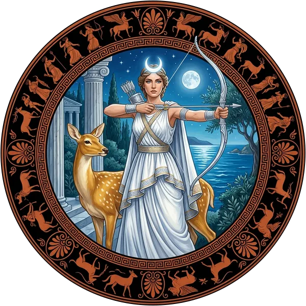 Ilustración de Artemisa