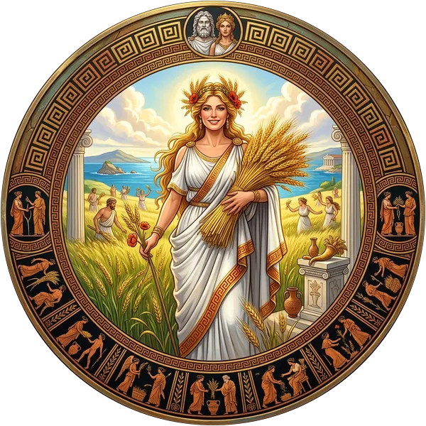 Ilustración de Deméter