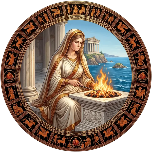 Ilustración de Hestia