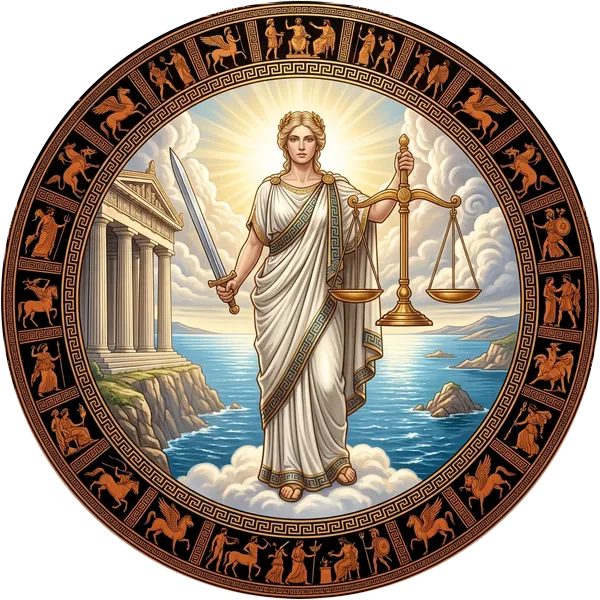 Ilustración de Temis