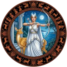 Ilustración de Artemisa