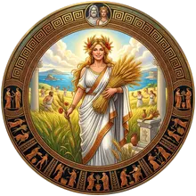 Ilustración de Deméter
