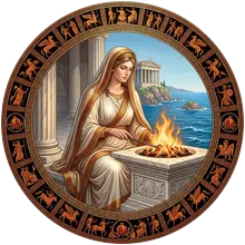 Ilustración de Hestia
