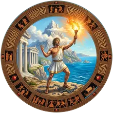 Ilustración de Prometeo