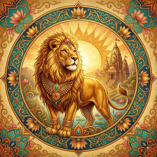 Ilustración de Simha