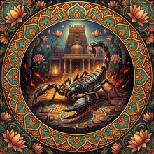 Ilustración de Vrishchika
