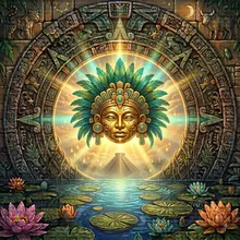 Ilustración de Ajaw